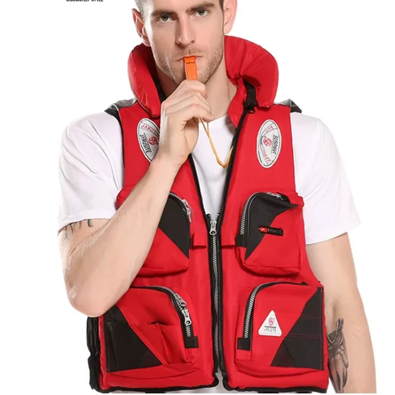 Adult and Children's Surfing Swimming Life Jackets High Buoyancy Fishing Vests Detachable Portable Buoyancy Vests