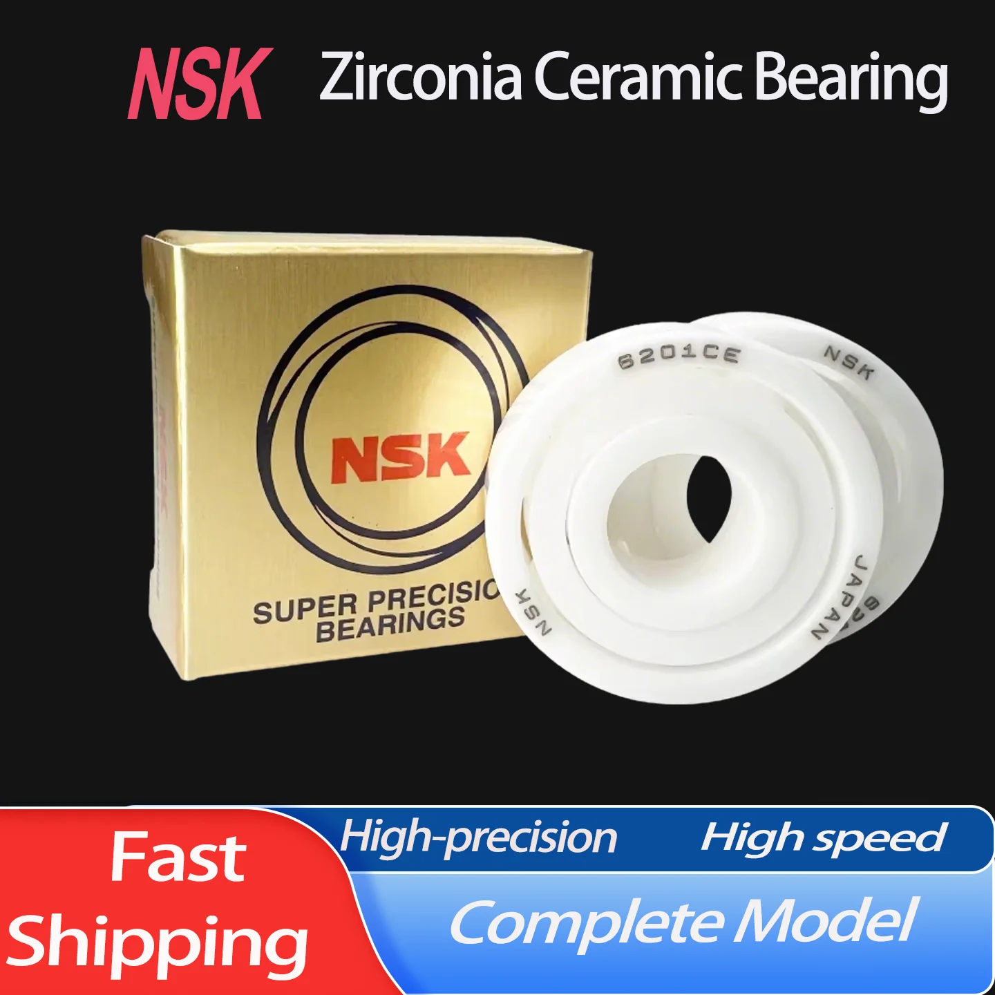 NSK 일본 풀 세라믹 베어링 6900 6901 6902 6903 6904 6905 6906 6907 6908 6909 6910 CE 2RS