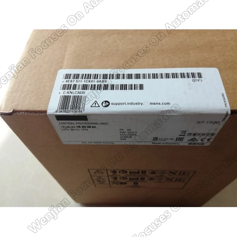 Рисунок 2 - 6ES7511-1CK01-0AB0 PLC S7- 1500 CPU 1511C-1 PN