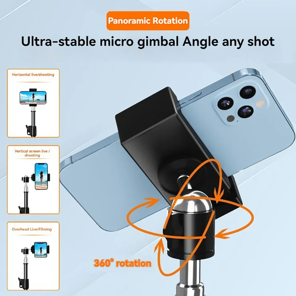 Photographic Lighting Tripod Aluminum Alloy Foldable Portable Light Stand Photography Camera Flash Mobile Phone Mount Brackets