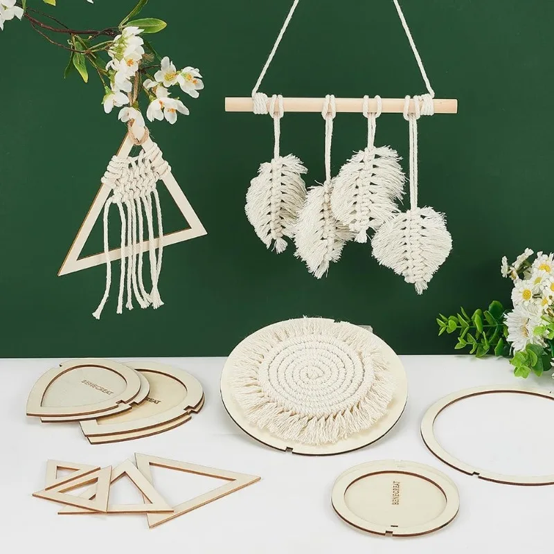 Macrame Leaf Cutting Templates 5