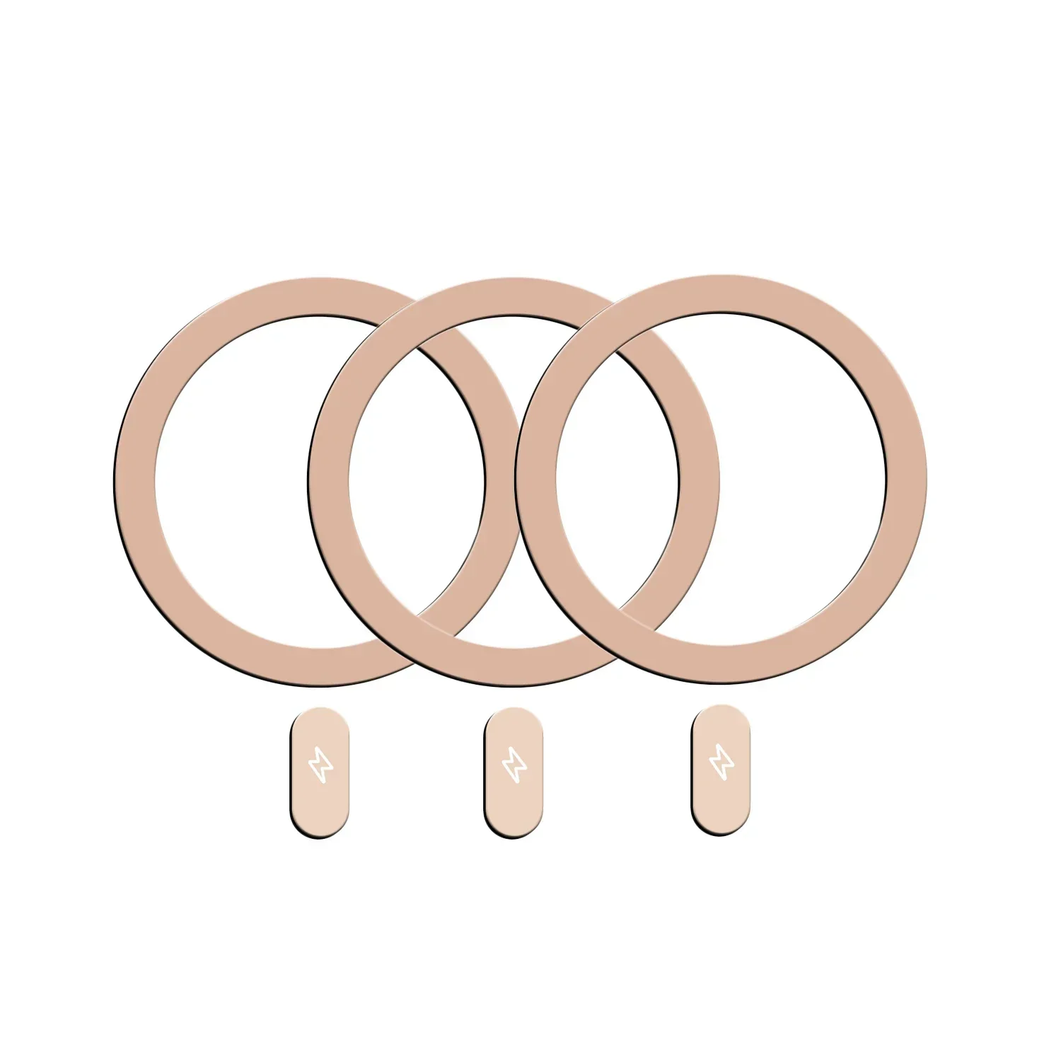 Universal Metal Plate Ring for Magnetic Wireless Charger and Car Phone Holder