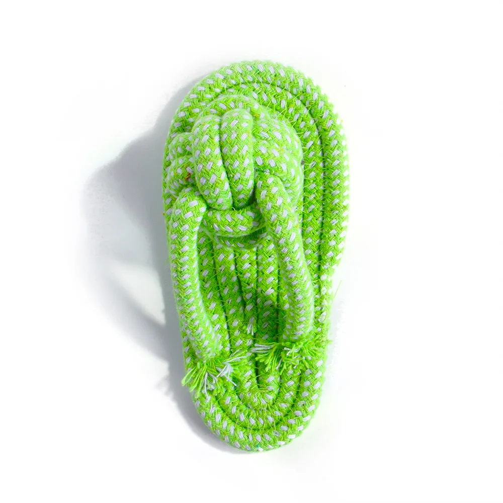 10 piece pet cotton rope toy set with teeth grinding and bite resistant golden fur large and medium-sized dog toys 4