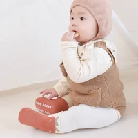 Winter Terry Toddler Anti-slip Baby High Long Socks 2023 New Newborn Baby Socks Cute Sleeping Floor Stockings New Year Costume 4