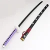 Newest Cosplay Trafalgar Law Purple Style Katana Weapon Sword Role Playing Trafalgar D Water Law 104cm Wood Model 2