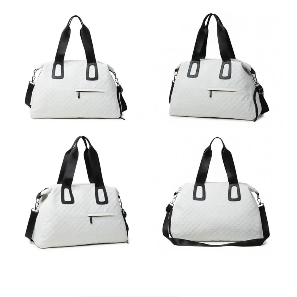 Expandable Duffle Pack New Waterproof Foldable Handle Pocket Wet and Dry Separation Multiple Pocket Luggage Shoulder Bags Women