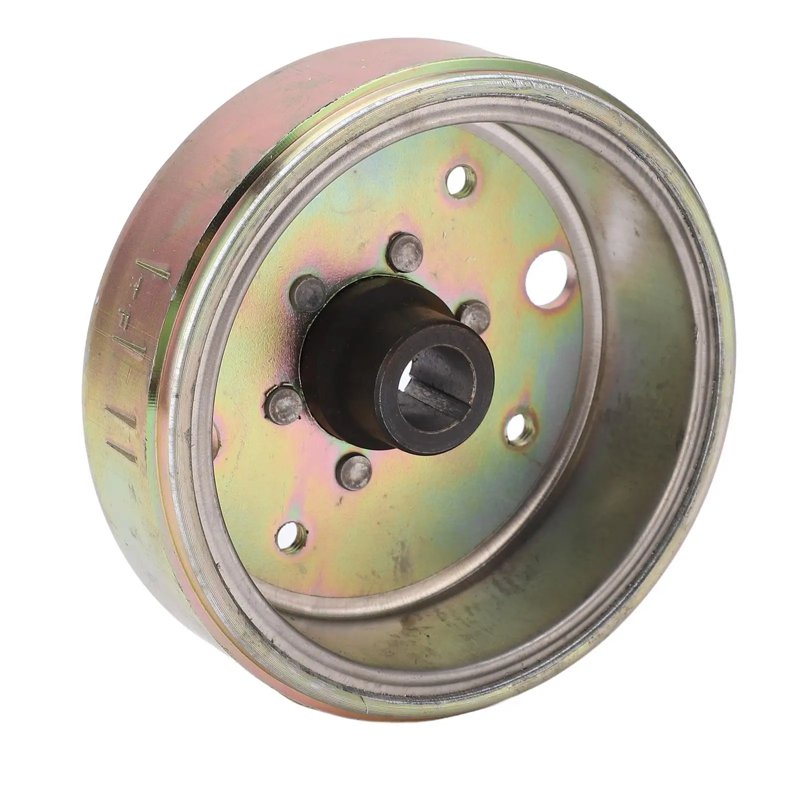 for gy6 50/60/80CC Stator Flywheel Magneto Rotor-Durable Steel Alloy, High Temperature Resistance for Go Karts & Scooters