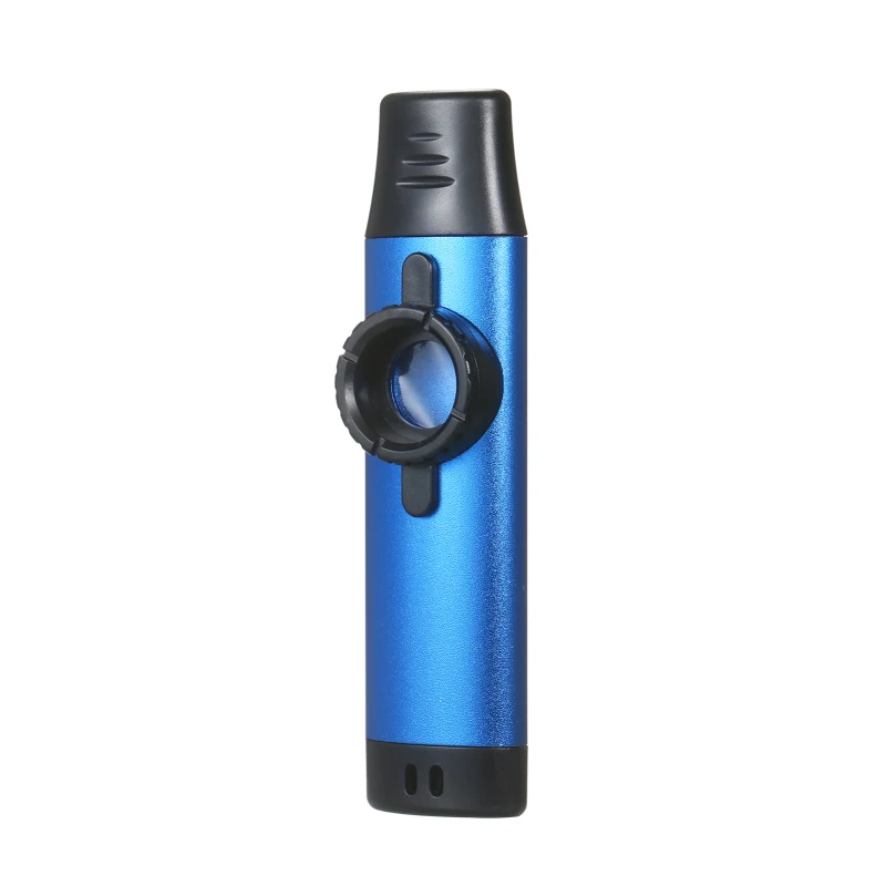 Aluminum Alloy Kazoo Woodwind Instrument Musical Instrument for Beginners Blue metal kazoos