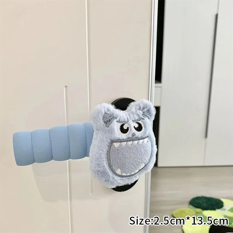 Cute Door Handle Cover Anti-collision Bedroom Door Handle Protector Anti-static Knob Cover Living Room Wall Protector