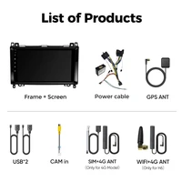 Ainavi autoradio pour Mercedes Benz B200 W169 W245 Viano Vito W639 Sprinter W906 lecteur multimédia sans fil Carplay Android Auto 2