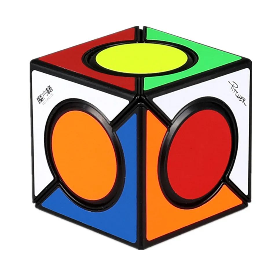 QiYi Six Spot Speed Magic Cube Strange-shape Magic Cube Professional FangYuan Puzzle Children Gift Educational Toy  Cube Puzzle