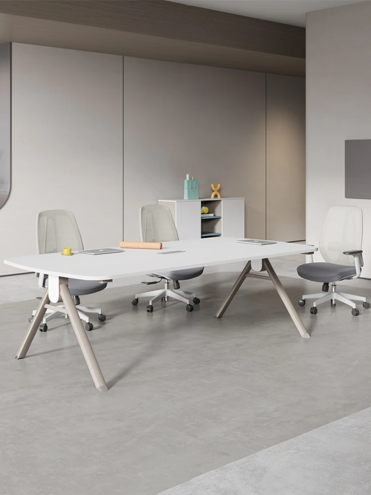 Meeting table minimalist modern oval