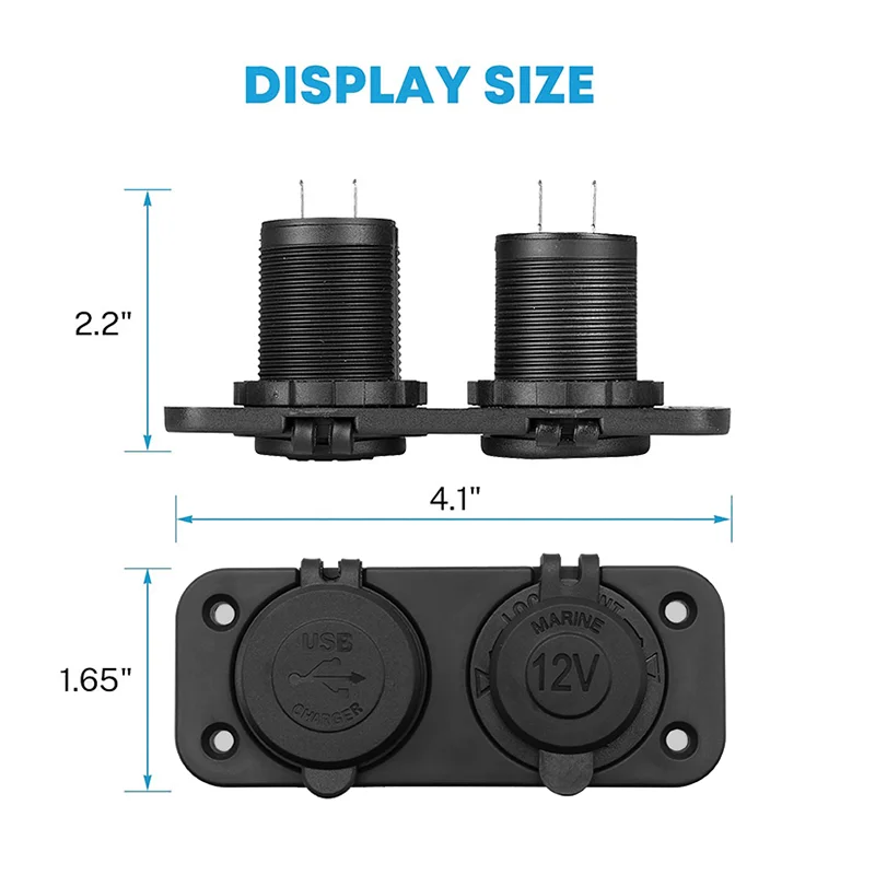    й 12V  USB    ܼƮ ڵ Ʈ ؾ   RV DIY ŰƮ