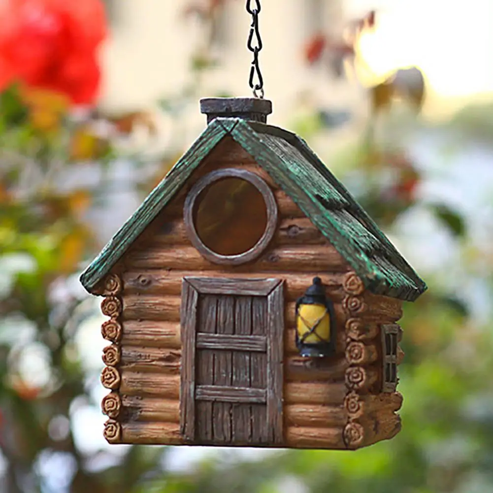 Stable Moisture-proof Bird House Parrot Winter Nest Sanitary Garden Decoration