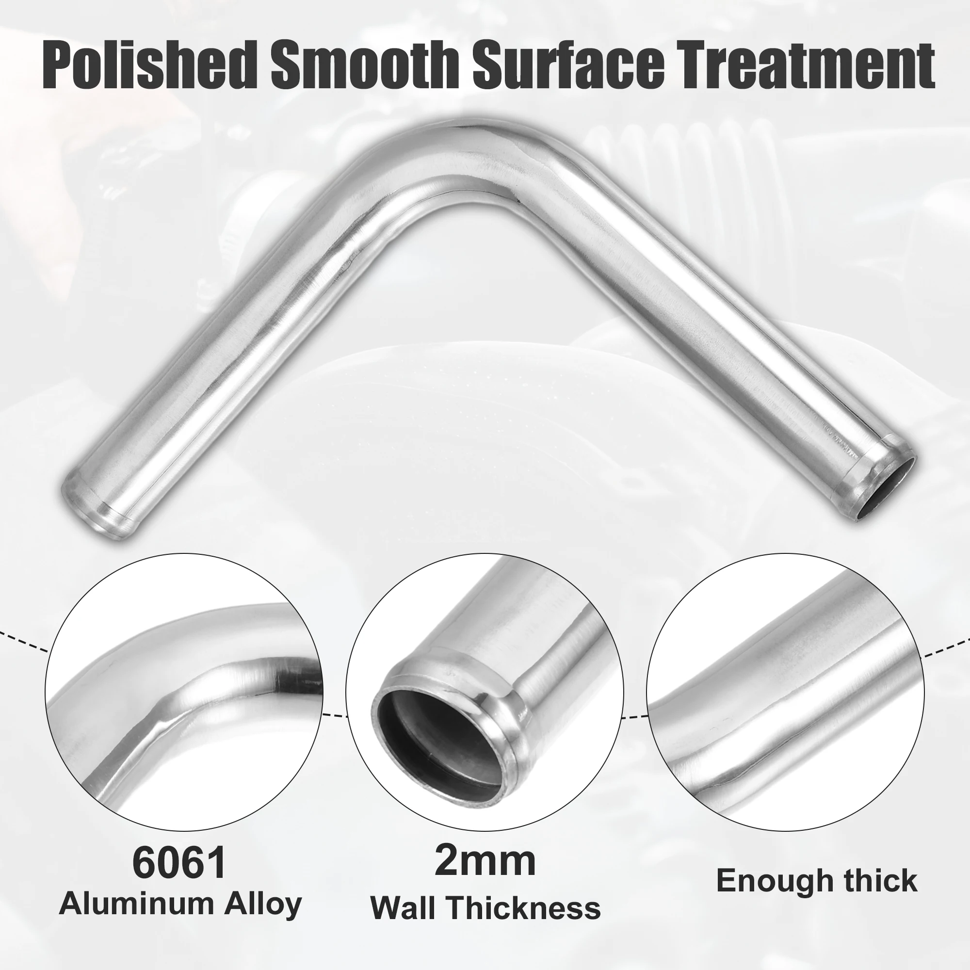 UXCELL ڵ ˷̴ ձ Ʃ  , 90     ̳ Ʃ, OD 32-102mm ٸ  152mm, 2 