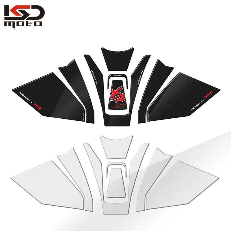 Для BMW F900 XR 2020 f900 xr защитная накладка на бак мотоцикла 3D гелевые наклейки Переводные картинки бак двигателя Pad Защитная Наклейка