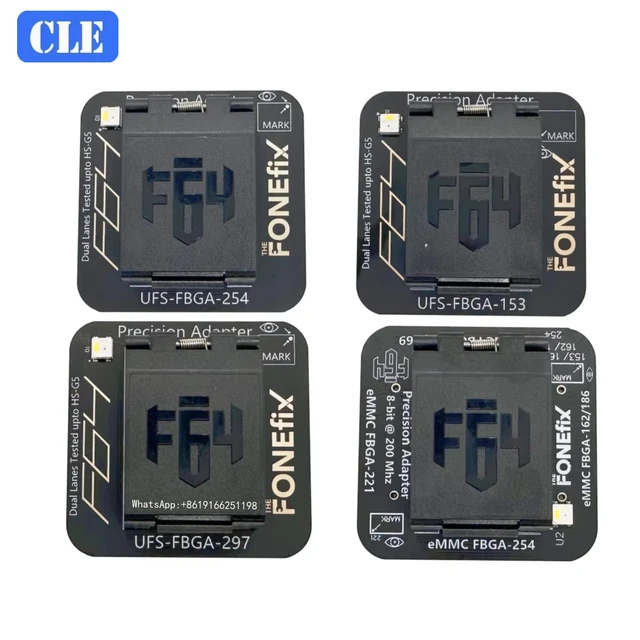 بوكس الجيتاج F64 ULTRA – طقم كامل مع أدابتورات UFS و eMMC 3