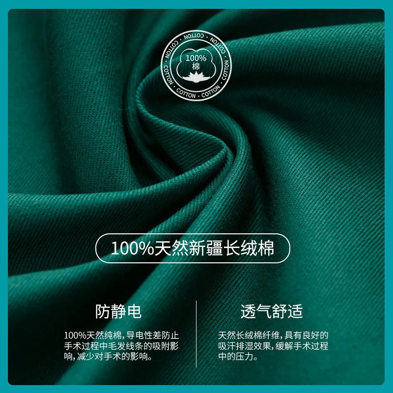 Operating room work uniform half package full package men's surgical gown long sleeved Surgeons wear isolation clothing thin