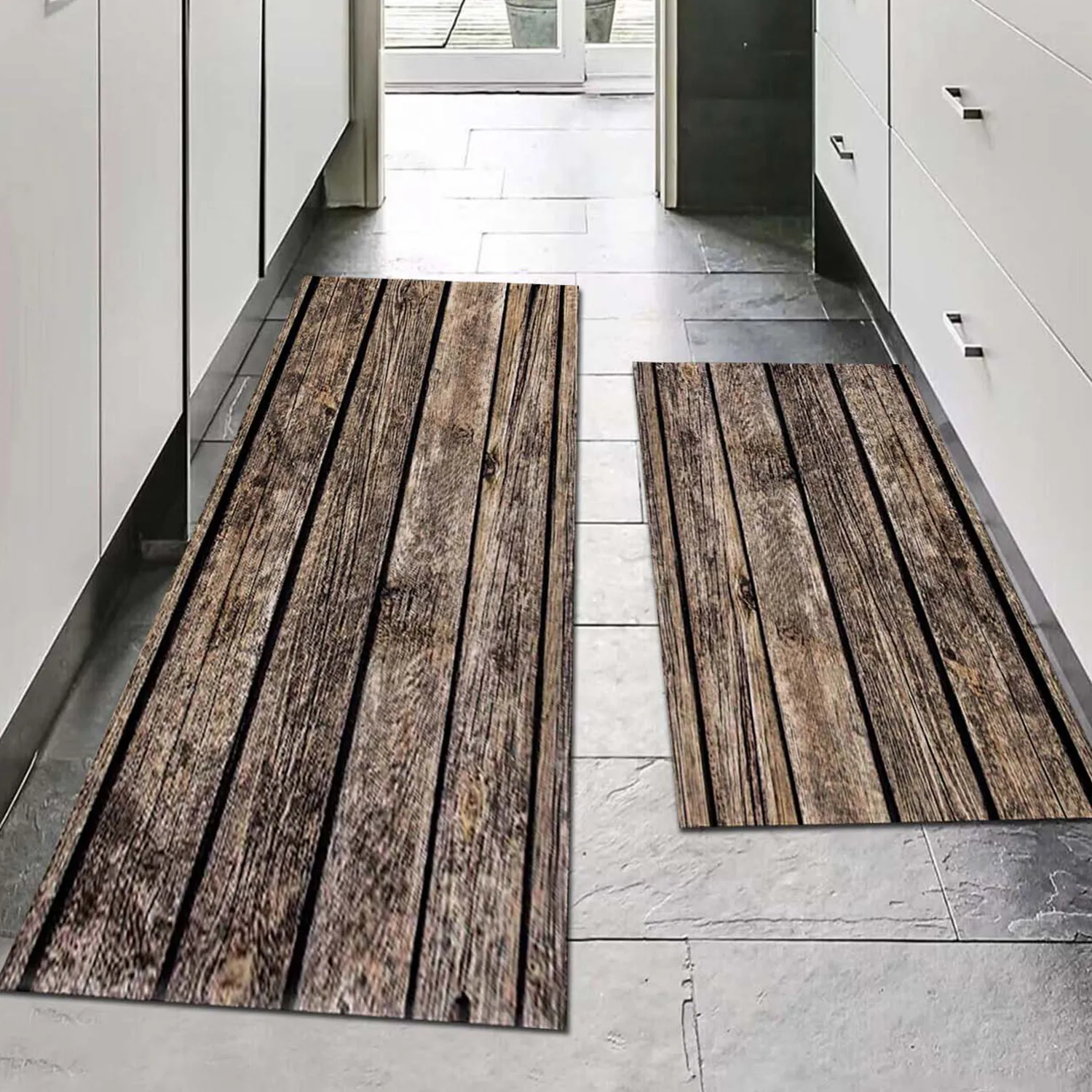 Floor Mat Non Slip Mat Door Mat Kitchen Floor Mat Home Bedroom Entrance Doormat Living Room Children Tatami Decor Carpet Hallway Bathroom Door Non-Slip Foot Rug