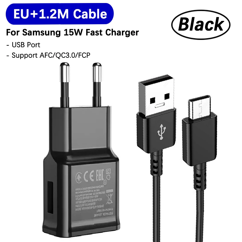 ตัวเลือกสินค้า อะแดปเตอร์ชาร์จเร็ว 15W USB-C สำหรับสมาร์ทโฟน Samsung