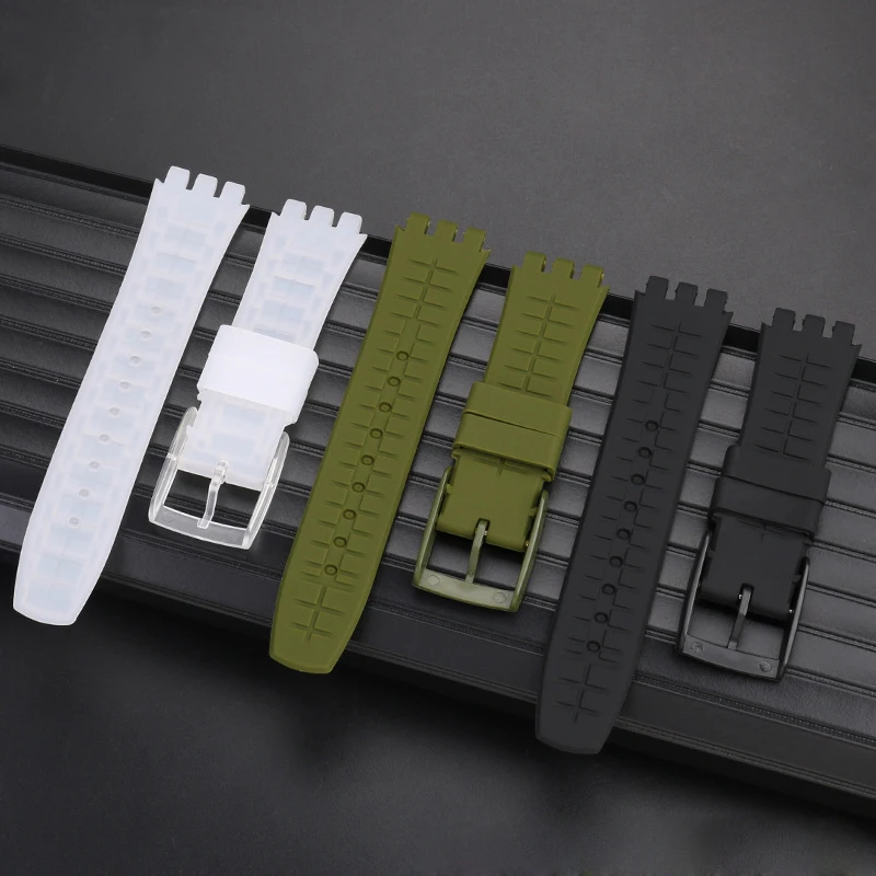 Nice Designer Silicone 18 mm Watch Strap SI.BE.S.S.09_K0022309 main image 1