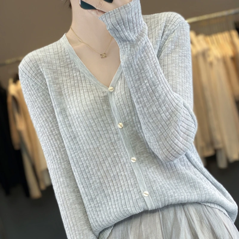 Knitted Cardigan Women's New Air-conditioned Shirt Hot Selling Sun Protection Versatile Commuting Top, Lazy and Sexy In Summer 5