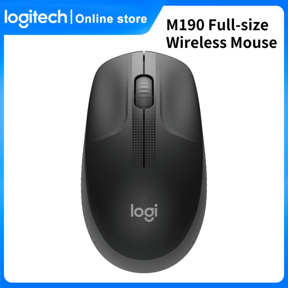 Souris LOGITECH M190 Sans Fil Rouge - infinytech-reunion