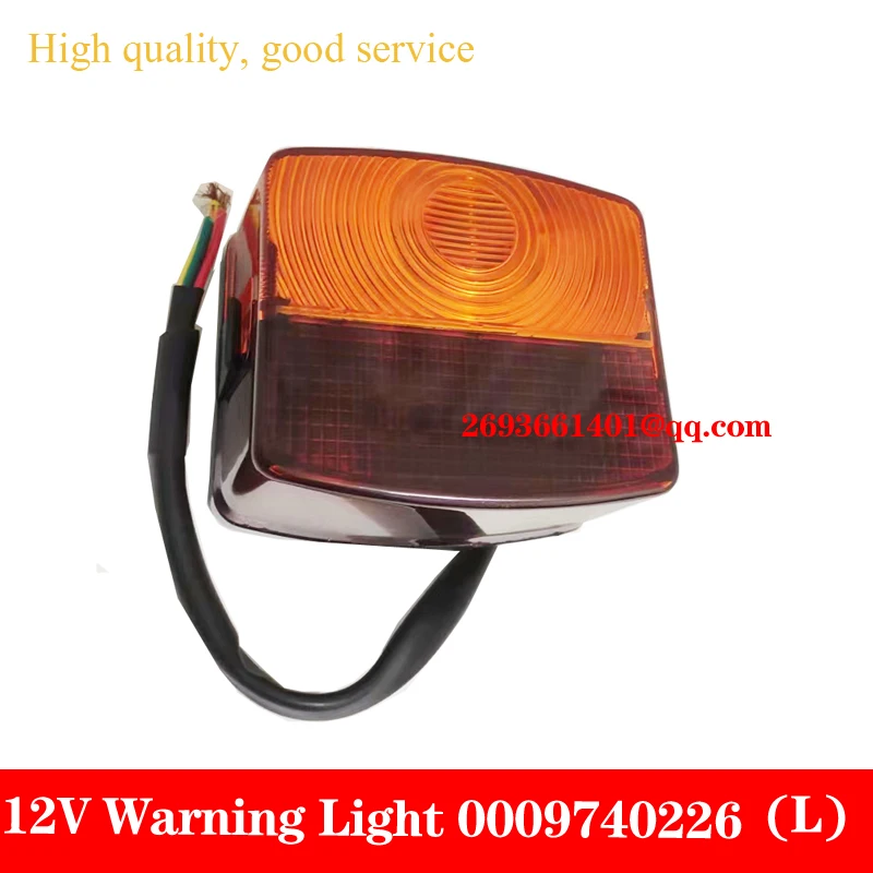 

Rear Flashing Warning Light 0009740226 Or 0009740215 Truck Accessories For Linde Left Side Taillights Forklift Warning light.