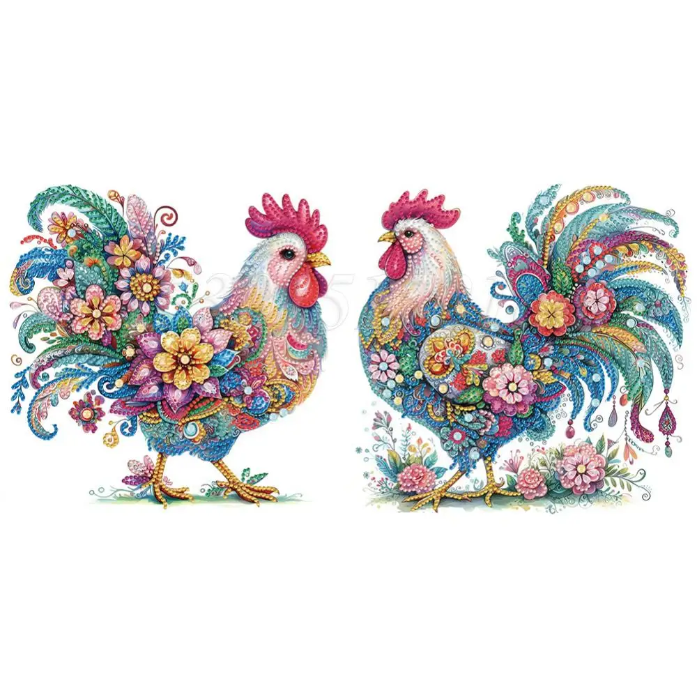 5D DIY Partial Special Shaped Drill Diamond Painting Kit Chicken Decoration diamond painting diamond art painting kit diamond painting set