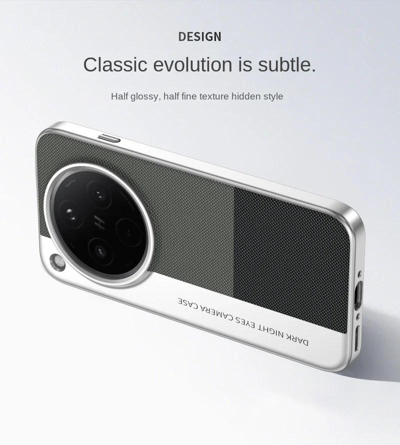New Fashion Hard Camera Protective Back Cover Phone Shell
