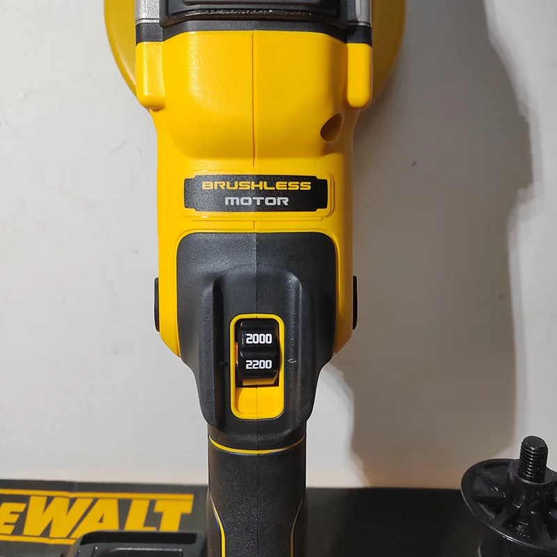 DEWALT DCM849 Brushless Cordless Car Polishing Machine Variable Speed  2200RPM 180mm Rotary Polisher AliExpress