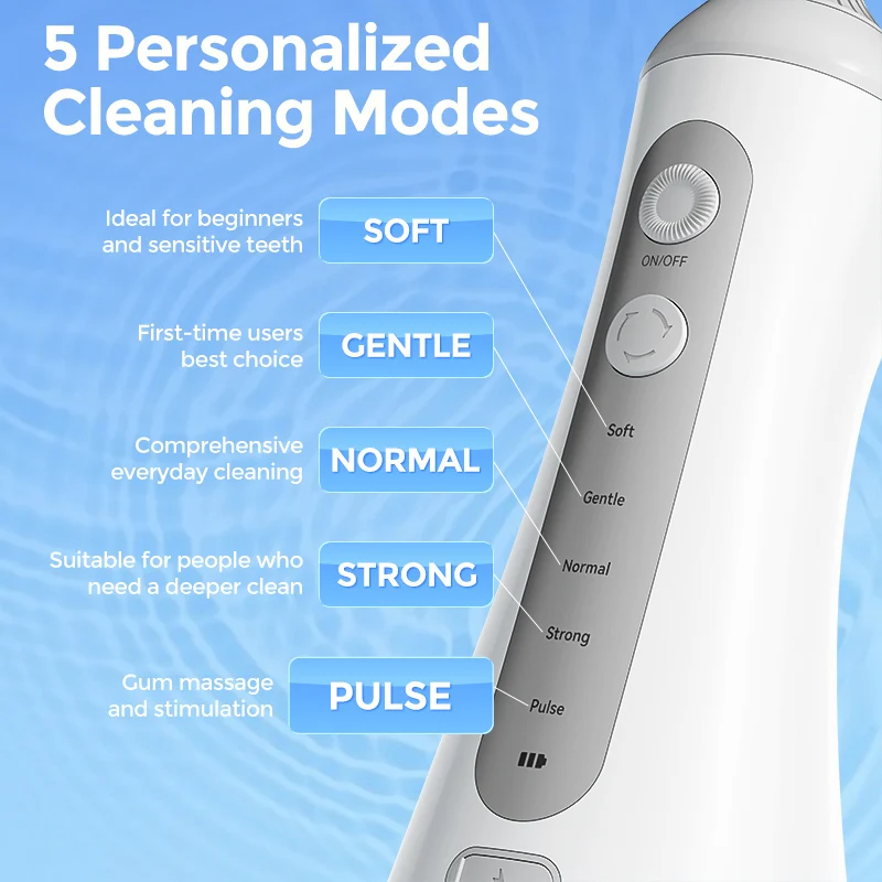 water flosser nozzles included