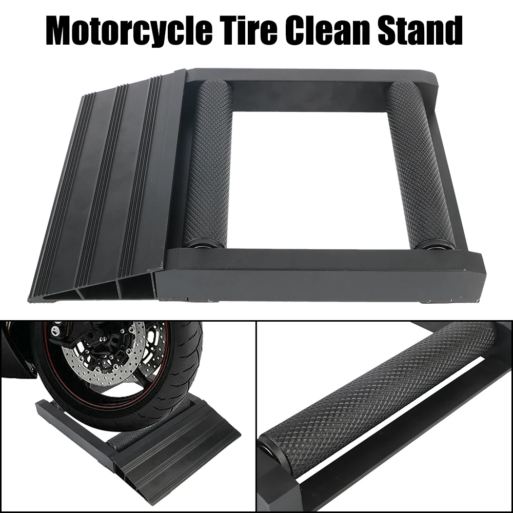 

Подставка для мойки мотоциклетных шин, Портативная Алюминиевая Подставка для очистки цепи, 1 шт.