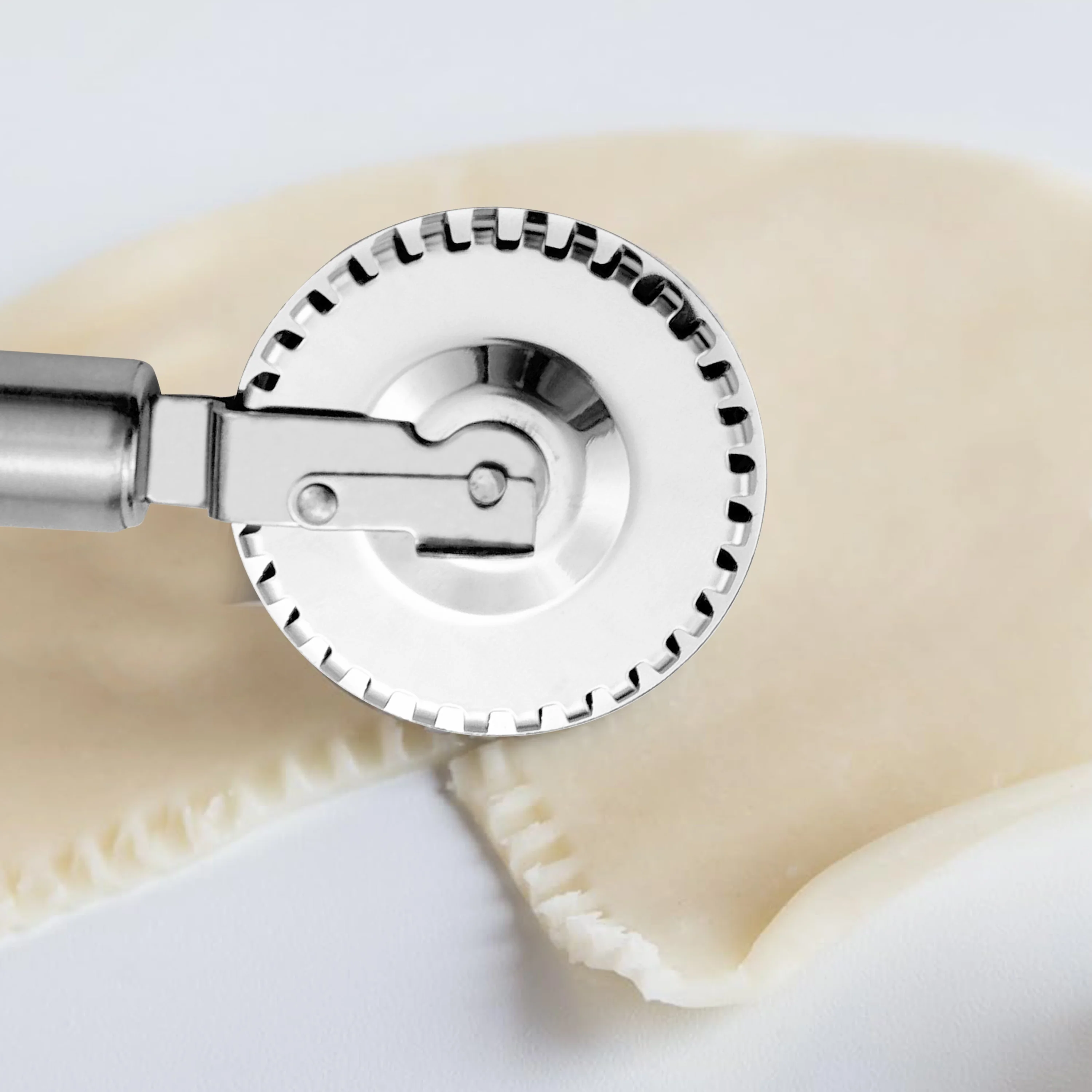 Pastry Roller Knife Stainless steel edge sealing embossing pie filling dumpling fancy double-sided rolling lace cutting