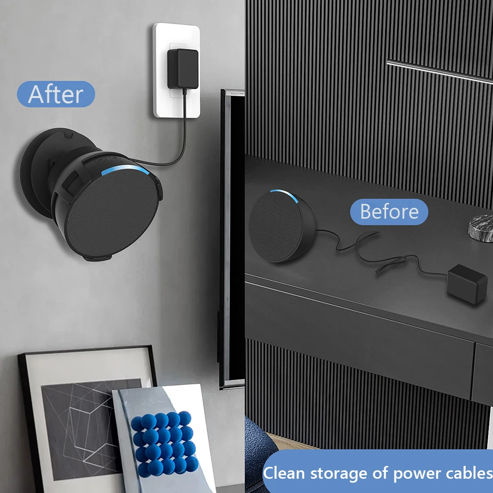 Wall Mounted ABS Speaker Rack Space Saving