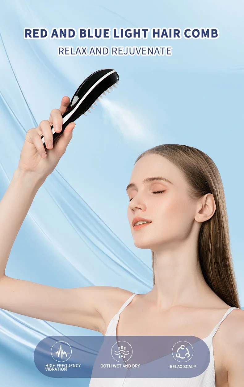 Electric Spray Massage Comb