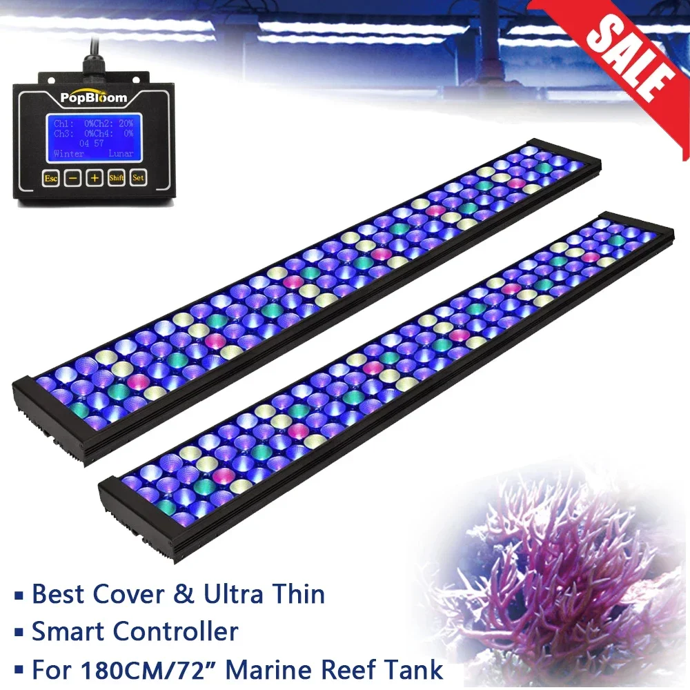 PopBloom marin led aquarium eclairage aquarium led reef coral lumière  aquarium