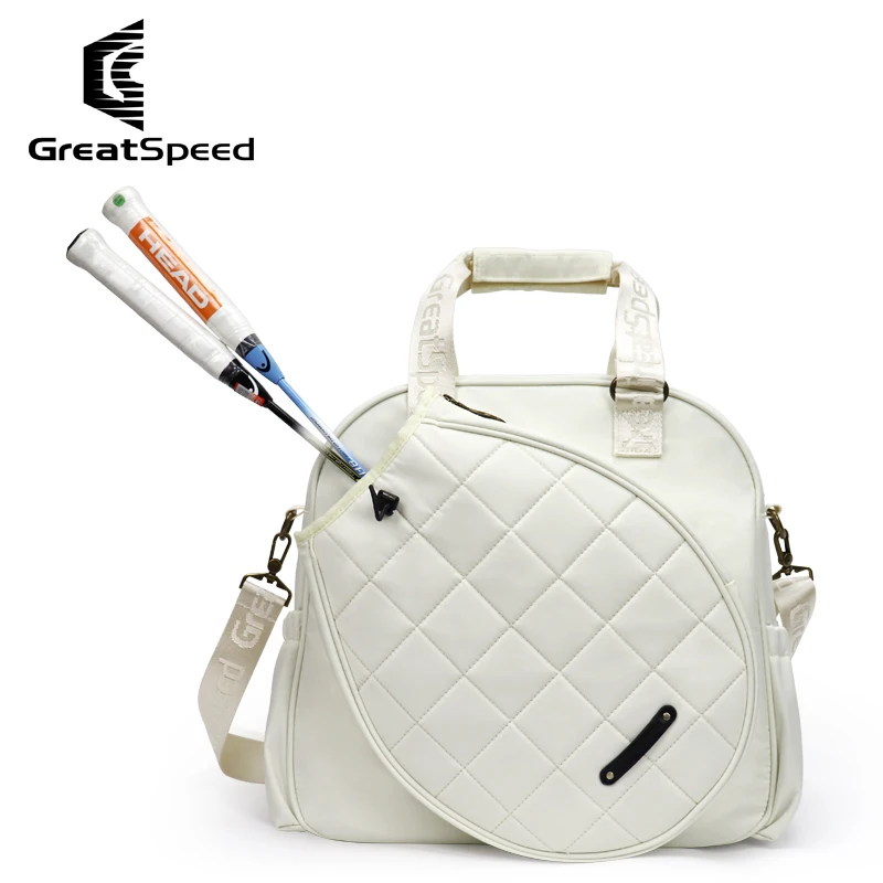Greatspeed Tennis Backpack Badminton Shoulder Bags Cover Men Women Black White Outdoor Sports Tennis Racket Bags for Couples