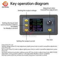DC 24V 0/4-20mA High Precision LCD Digital Signal Generator Current Source Analog Input/output Measurement With Modbus 2