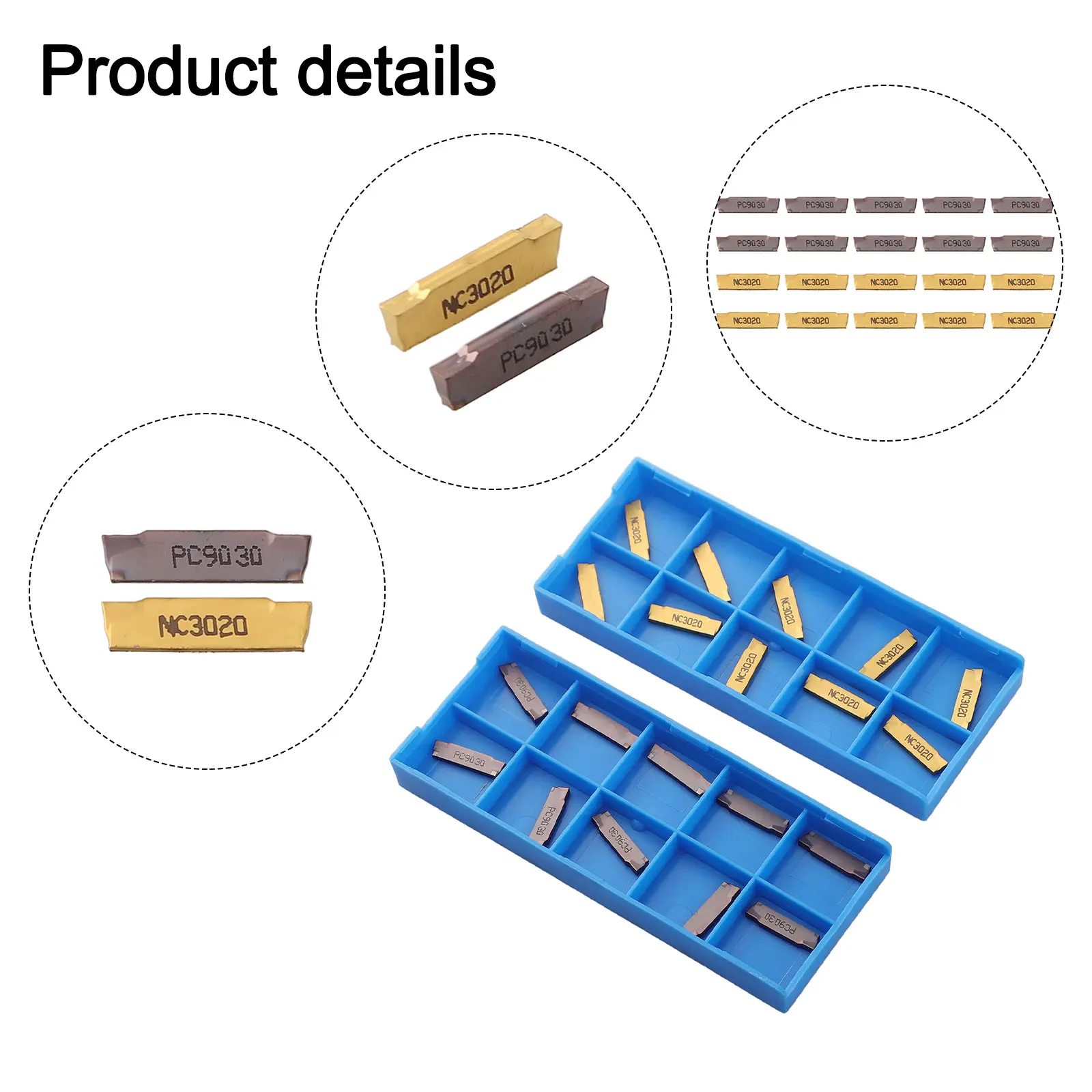 Hot New High quality Carbide Insert MGMN200-G MGMN200-G LDA Parting Set Cutter Glossy Grooving Tool Workshop
