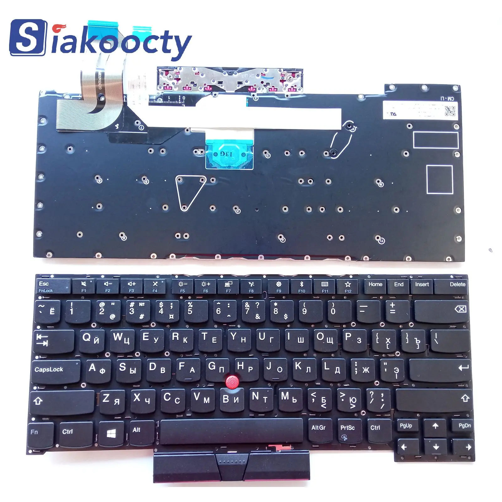 

Wholesale laptop internal keyboard for Lenovo Thinkpad T490s T495s Teclado no backlit SP Spanish Teclado