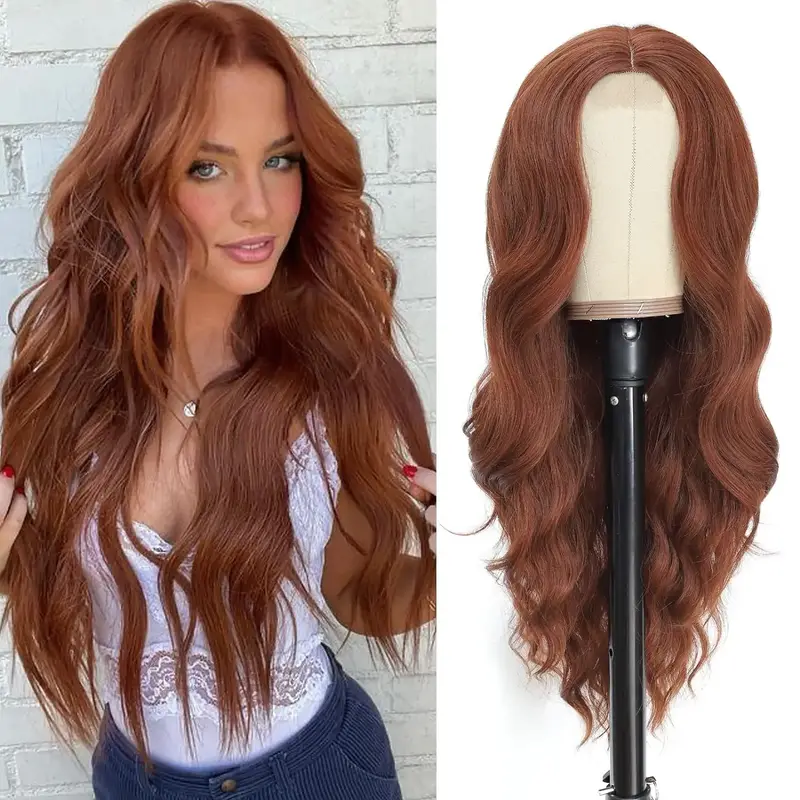 Cosplay Blonde Women's Wigs Ombre Blonde Curly Wig On Clearance Sale Glueless Pink Black Purple Wig Ladies Synthetic Wigund - Image 16