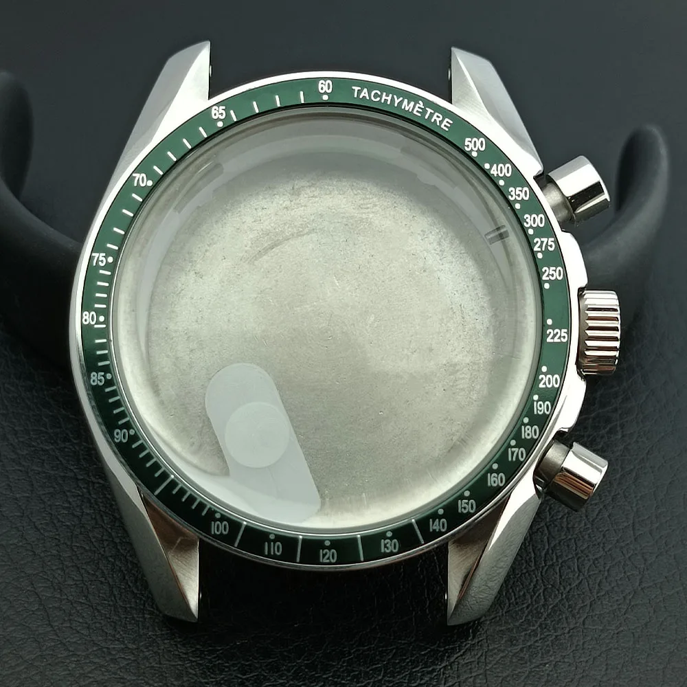 Elegant Silver/Black Metal Watch Case with Quartz Movement Compatibility and 32.5mm Dial - Ideal