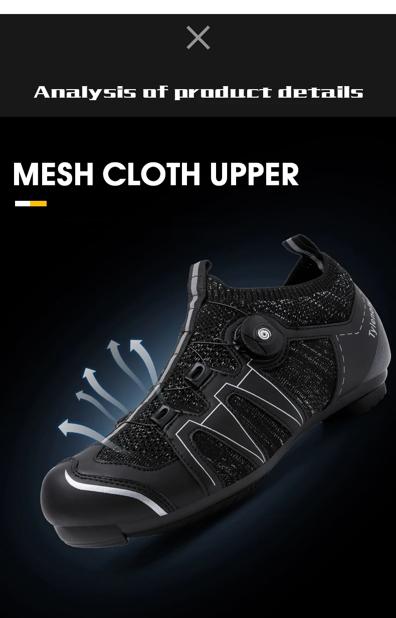 Outdoor Flyknit Cycling Shoes
