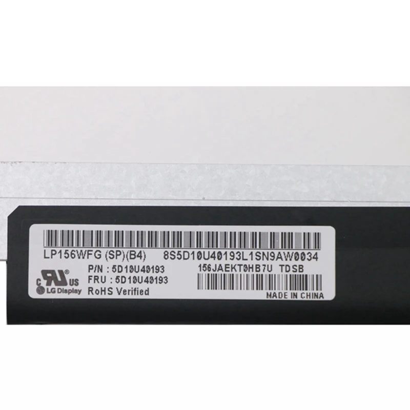 15.6 인치 Lcd 디스플레이 화면 매트릭스 LP156WFG-SPB4 FHD 1920x1080 40 핀