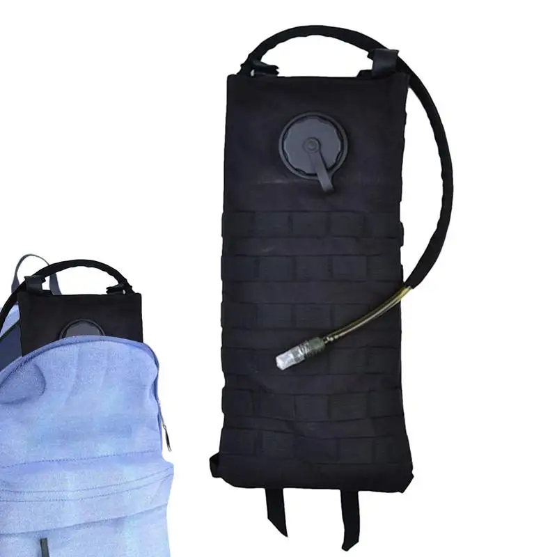 

Изолированный рюкзак для гидратации, военная большая сумка для воды с 3-литровым пузырьком для пеших прогулок, велоспорта, скалолазания