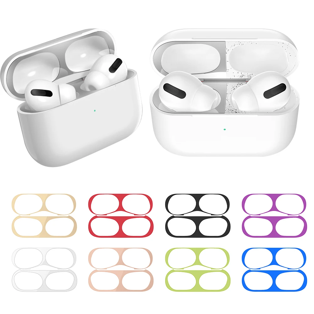 Metal Dust Guard Sticker for Apple AirPods Pro2 Pro USB C