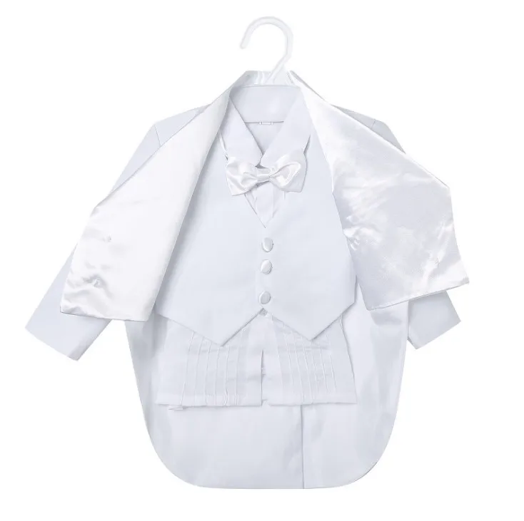 Classic Beige Baby Tuxedo Set 4