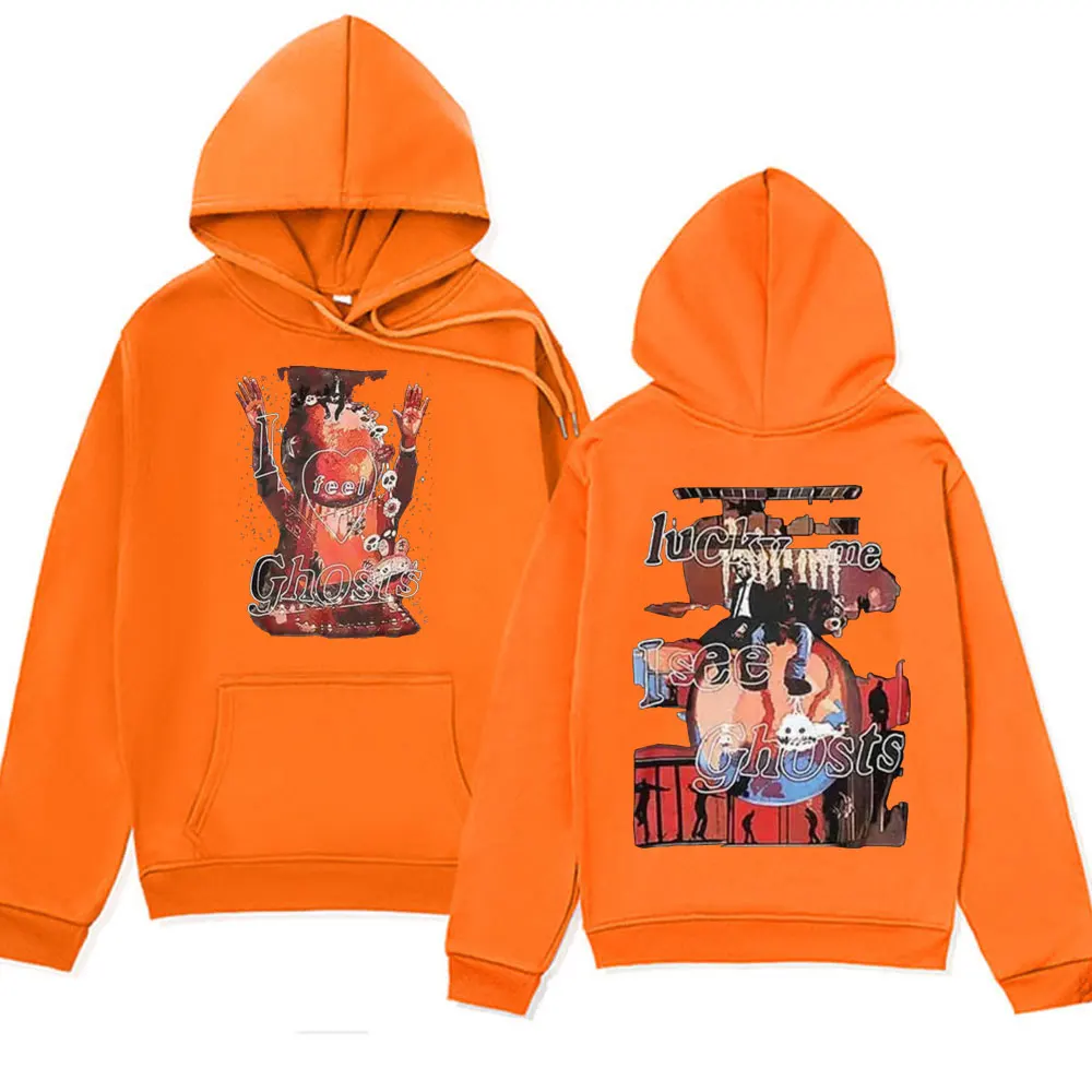 Rapper Kanye West Pablo Graphics Print Hoodie Men Women's Fashion Oversized Streetwear Hooded Sweatshirts Winter Fleece Pullover