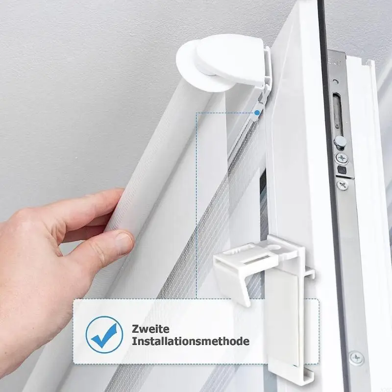 Adjustable Brackets Clamp Support Bracket Plastic Material for Roller Blinds